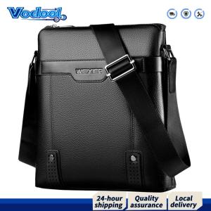【Fast delivery】 Mens Durable PU Leather Crossbody Shoulder Bag for Mens Work and Travel in Neutral Colors