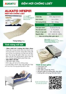 [GIÁ TỐT] ĐỆM HƠI CHỐNG LOÉT DGC-130F - CÔNG NGHỆ ĐỨC - BẢO HÀNH 12 THÁNG