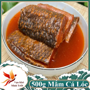 1kg Mắm Cá Lóc Con To Nguyên Con Bỏ Đầu Thịt Nhiều Nguyên Chất Tự Nhiên Không Pha Màu - VỰA KHÔ MINH TRIẾT