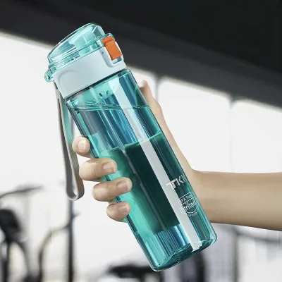 (SG Seller) TKK 500ml Tritan Water Bottle BPA Free Creative Fashion Water Bottle With Portable Rope Outdoor Travel Cup Fitness Water Bottle #1001-SP06