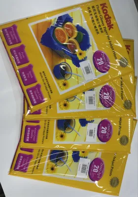 KODAK PHOTO PPAPER 260GSM / RC SATIN / ROUGH SATIN/ RC LINEN / RC GLOSSY / 20PCS PER PCK /