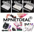 Electric Nail Drill File Professional E-File 30000RPM Tools for Acrylics Nails Natural Nails with Foot Pedal Ideal for Hands and Feet at Home use Nail Salon (White). 