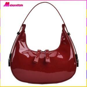 【HOT】 กระเป๋าสะพายไหล่ทรงพระจันทร์เสี้ยวสำหรับผู้หญิง ดีไซน์ทันสมัยพร้อมซิป เหมาะสำหรับใช้ในชีวิตประจำวันและท่องเที่ยวในสีสันสดใส