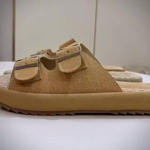Mule Rabbit WomenS Summer Outdoor Linen Slippers Lazy Slip-On Thick-Soled All-Season Cowhide Sole Linen Slippers For Women
