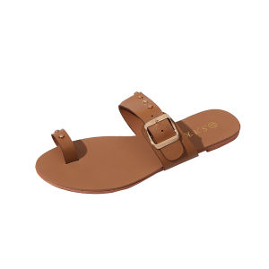 【LEO】New Arrival 2025 SALE Womens Comfortable & Fashionable Flat Sandals For Casual Summer Days Slingback Flat Sandals Vacation Summer Flat Sandals#AK-73