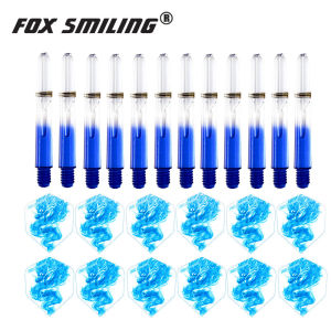 12pcs Darts Pin Flights With 12pcs Nylon 2BA Darts Shafts Dart Accessories