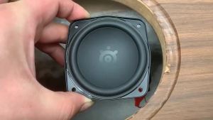 For Harman 3 inch 77mm Long Stroke Mid Woofer Bass Speaker Clear Sound large energy Bookshelf Bluetooth For Steel Series Diy