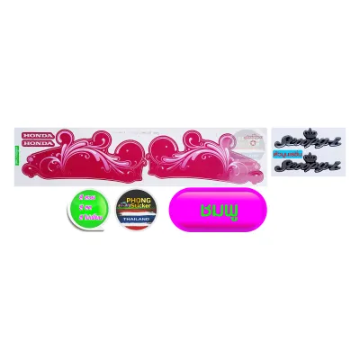 สติ๊กเกอร์ Scoopy i ปี 2010 รุ่น 2 สติ๊กเกอร์ สกู๊ปปี้ ไอ ปี 2010 รุ่น 2 (สีสวย สีสด สีไม่เพี้ยน)