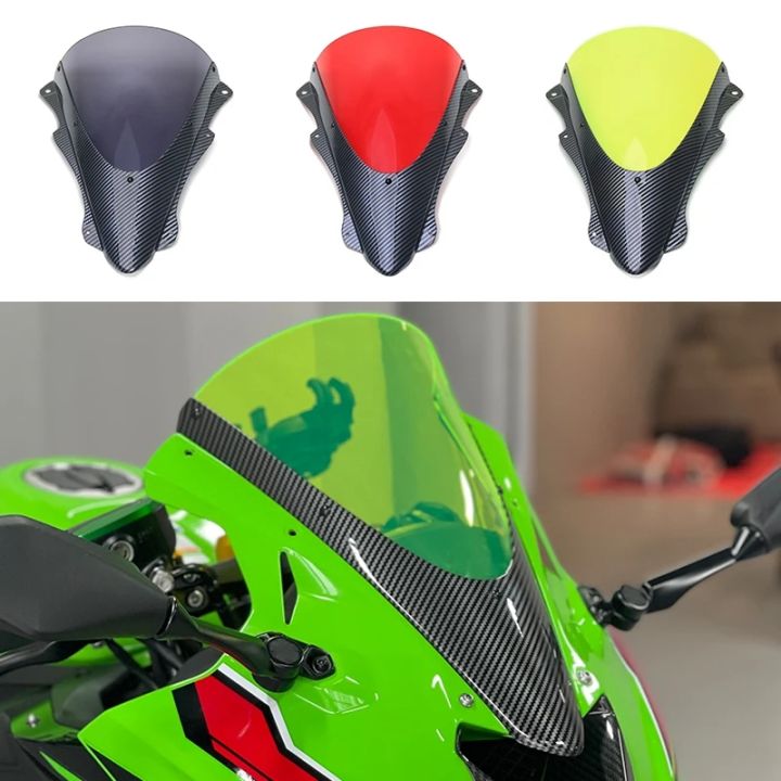 Ninja ZX4R ZX4RR Windshield Wind Deflector PMMA ONE.K.S Motorcycle