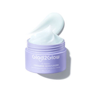 Glad2Glow Blueberry Repair Ceramide Moisturizer （30g）Skincare Day Cream Night Cream Skin Barrier Facial Acne Moisturizer