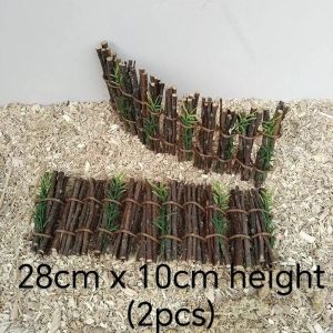 【SG STOCK】Hamster House Apple Stick House Apple Stick Fence  Landscape Hamster Supplies /Quail house/Quail Nest