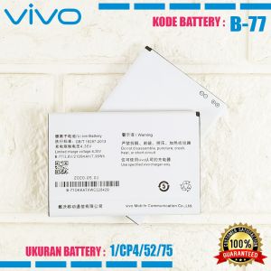 Baterai Vivo Y28 Y28L Y31 Y628 Y928 BK-B-77 / B-77 / B77 Original