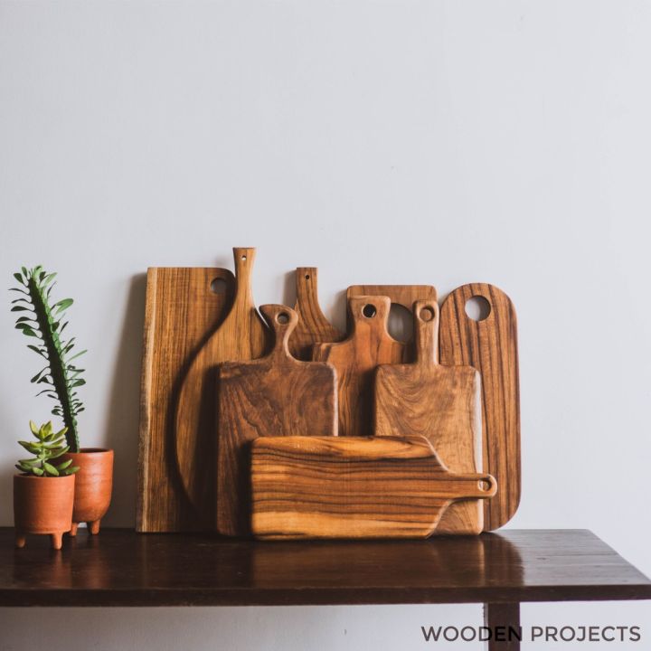 Wooden Projects Teak Wood Cutting Board Kitchen Supplies Cutting Board