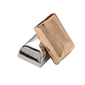 Fantic 10Pcs Metal Zipper Stopper Zipper Tail Clip Stop Tail Plug Head With Screw Diy Sewing Leather Hardware Craft