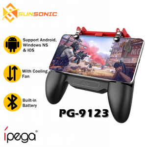 IPEGA PG-9123 Gamepad Joystick Controller with Cooling Fan For IOS /Android Phone