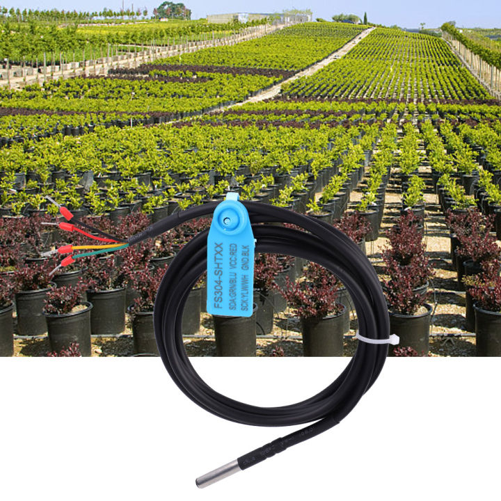 Sensor Probe I2C Interface Soil Temperature & Humidity Sensor Probe ...