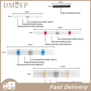 [DMYP] 800Pcs Solder Seal Wire Connectors Kit Heat Shrink Butt Electrical Wire Terminal