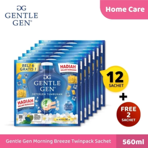 Gentle Gen Deterjen Cair Sachet All Variant Detergen Cair 80ml sabun cuci baju