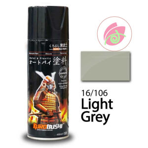 Sơn xit Samurai 106 màu xám sáng  Light Grey Tốt giá rẻ ship nhanh