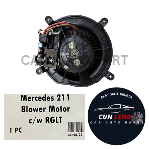 3 MONTHS WARRANTY Mercedes Benz EClass (W211) • Air Cond Blower Motor