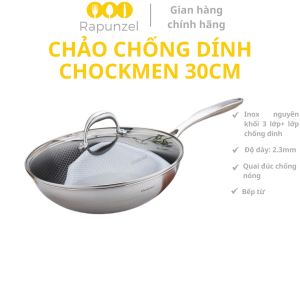 Chảo CHOCKMEN 30cm chảo chống dính 30cm chảo inox chống dính chảo xào to chảo từ to chảo lớn
