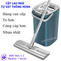 Cây lau nhà tự vắt thông minh, Chổi lau nhà tự vắt xoay 360 độ linh hoạt, bộ lau sàn nhà đa năng với bàn chổi lớn, giặt siêu sạch, siêu thấm hút phù hợp với tất cả các loại sàn nhà - Bảo hành 12 tháng. 
