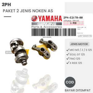 (2PH) PAKET 2 JENIS NOKEN AS + PLATUK MIO M3/ Z/ S 125 SOUL GT 125 FINO 125 X RIDE 125/ HEMAT