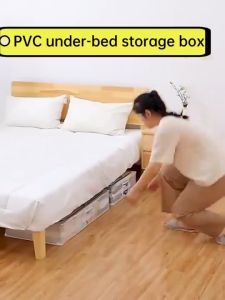 Underbed Storage Box Clothing Storage Box Waterproof And Moisture-Proof Transparent Storage Bag