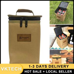 กล่องเก็บอุปกรณ์กลางแจ้ง - กล่องเก็บเตาแคมป์ปิ้งพับได้ - เหมาะสำหรับการตั้งแคมป์และการผจญภัยกลางแจ้ง