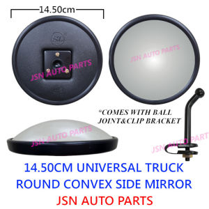 14.50CM UNIVERSAL TYPE JAPAN TRUCK ISUZU FUSO HINO ROUND CONVEX LORRY SIDE MIRROR CERMIN SISI CEMBUNG 凸面后视镜 1765