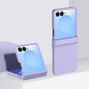Luxury 3 in 1 Hinge Protection Case for Samsung Galaxy Z Flip 7 6 5 4 3 Flip7 Flip6 Transparent PC TPU Armor Shockproof Cover