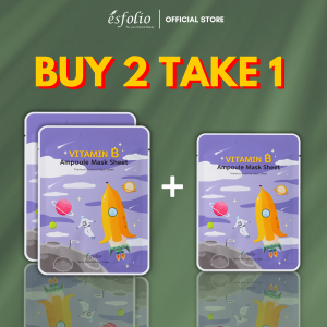 Buy 2 Take 1 FREE Esfolio Vitamin B Ampoule Mask Sheet