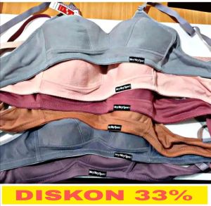 bh wanita sport bra dewasa dan remaja promo diskon 33% / bh wanita isi 6 pcs promo / bra sport wanita / bh sport wannita 3 pcs / bh jumbo wanita / bh