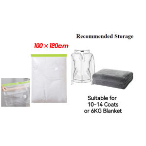 Vacuum Storage Bag Reusable Compression Bag Waterproof And Moisture-Proof Storage Bag Home Outdoor Space-Saving Travel Storage Bag