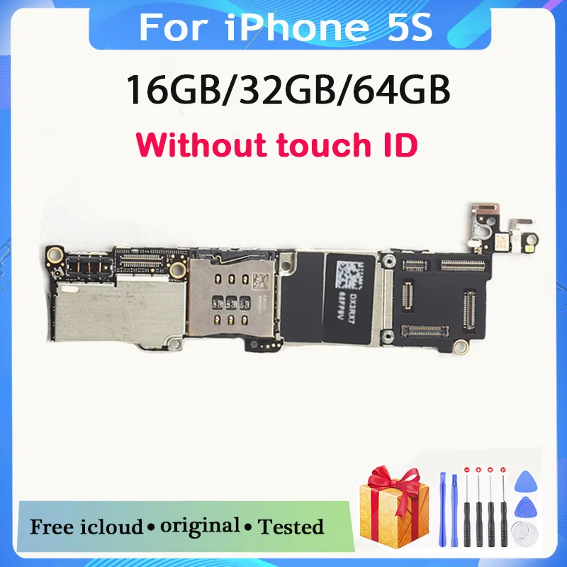 Original Unlocked Motherboard For iPhone 4S 5C 5S ，Logic
