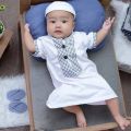 Baju Koko Bayi 0 6 Bulan 6 12 Bulan Laki Laki Ozuka Jubah Bayi Aqiqah Newborn Gamis Bayi Laki Laki 0 6 Bulan. 