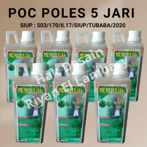 COD POC Poles 5 Jari Vitamin Untuk Pohon Karet Terlaris Asli Lampung 1000 ml
