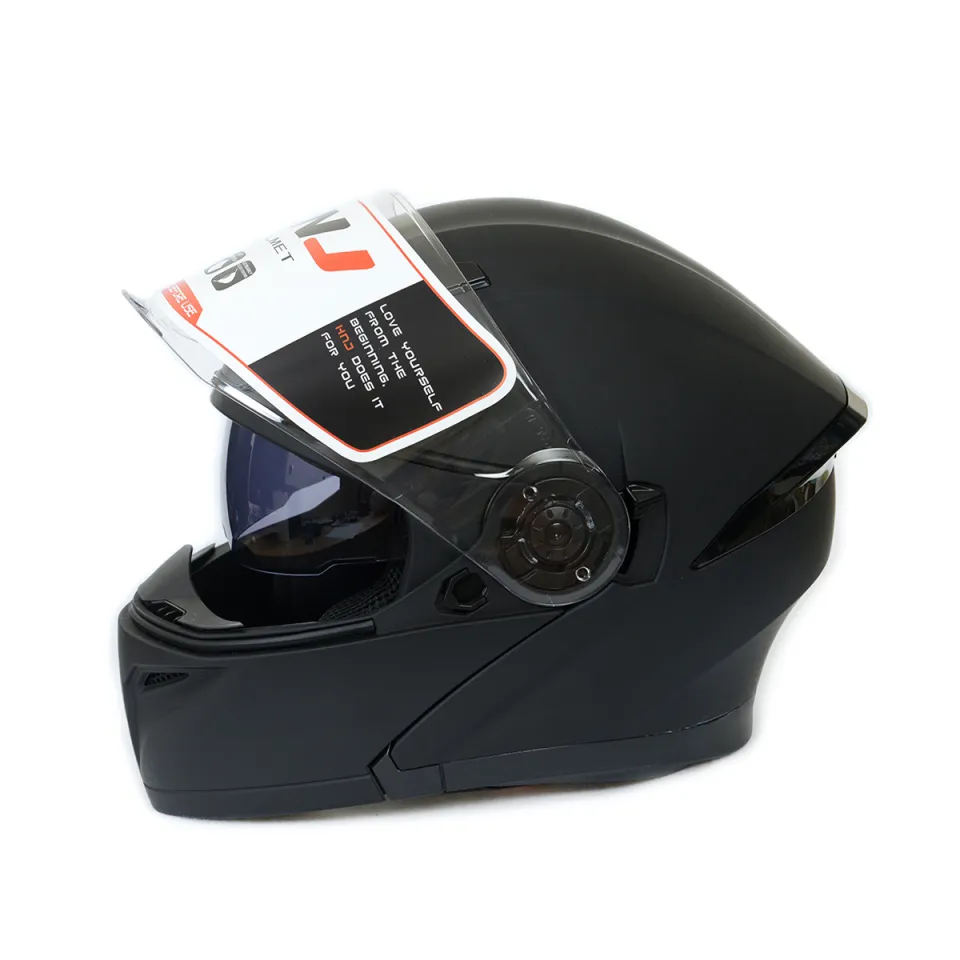 Hnj helmet sale dual visor