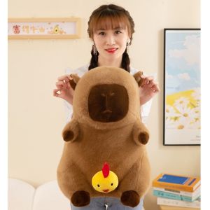 Gấu bông Chuột Capybara Béo Gà Rút Thú bông Chuột lang nước nâu gấu bông hoạt hình mẫu mới hot trend