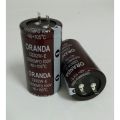 2 PCS Elko elco kapasitor Capacitor ORIGINAL 100v ORANDA / WINNER  Monstar 10000uF 10000 uF. 