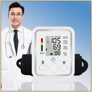 จัดส่งที่รวดเร็ว เครื่องวัดความดัน ต้นแขน มีการรับประกัน เครื่องวัดความดันโลหิต ที่วัดความดัน แบบพกพา หน้าจอ LCD ใช้ได้ทั้งเด็กและผูู้ใหญ่