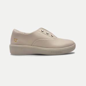 Sunnystep - Dream Flex Oxford - White Fog Black - Most Comfortable Walking Shoes