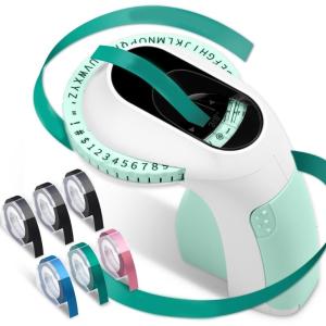 3D Embossing Device Easy to Use Embossing Machine Portable Labeling Device for Home and Office