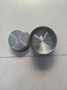 Combo 10 Khuôn bánh da lợn bánh bò bông bánh bò bi - khuôn INOX Size 7cm
