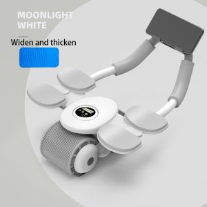 SG [READY STOCK] Abdominal Wheel 2024 NEW Automatic Rebound Roller Abs With Elbow Support Abdomen Thin Belly Artifact Roller Abdominal Muscle Thin