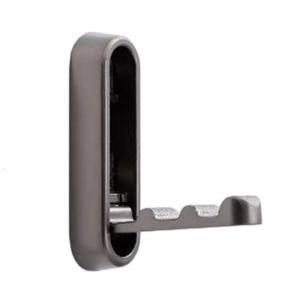 Invisible Folding Wall Mounted Hook for Hanging Coat and Bags Strong Load Capacity Metal Foldable Clothes Hanger