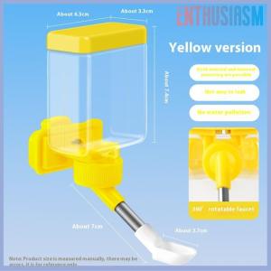 【Enthusiasm】🌟🌟【Hot Sale】🎈 Chim Tự động nước quả lồng treo nước quả dễ dàng để làm sạch cài đặt vật nuôi máy rút nước chim lồng phụ kiện