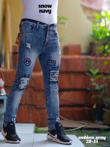 CELANA JEANS PANJANG PRIA BIKERS EMBLEM BERKUALITAS | TERKINI GOOD QUALITY PRIA TERBARU PRIA PANJANG BAHAN JEANS BERKUALITAS - HARGA TERJANGKAU TERBARU SLIMFIT PENSIL STREET - JEANS PANJANG TERBARU
