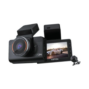 [โค้ด300.-ในLive] Aston Ultimate 4G กล้องติดรถยนต์ ใส่ซิม WIFI กล้องหลังชัดระดับ 2K ดูสด รู้ตำแหน่ง ผ่านแอพฯ รับประกัน 1 ปี