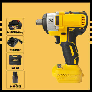 【588V Heavy Duty】DeWalt Original Cordless Impact Wrench Brushless Electric Wrench 3in 1 Screwdriver Driver Socket Wrench Set